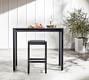 Indio Metal Rectangular Outdoor Bar Height Table (50")
