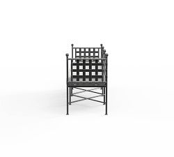 Bowie Metal Outdoor Bench