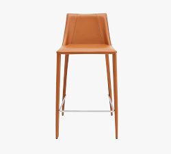 Hillside Leather Counter Stool