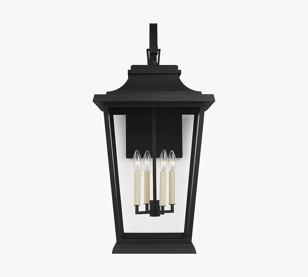 Hirsch Outdoor Metal Sconce (20''-33") by Pottery Barn