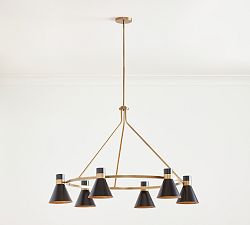 Maxwell Metal Round Chandelier (45")