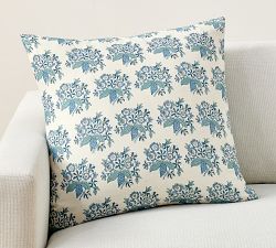 Bethany Floral Reversible Embroidered Pillow