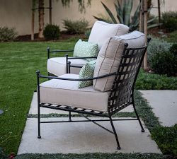 Bowie Metal Lounge Club Chair