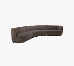 Farrow 4-Piece Curved Chaise Sectional