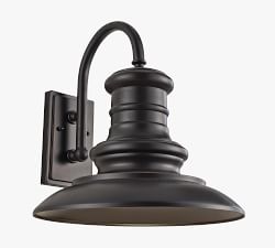 Mendell Outdoor Metal Sconce (9''-15")