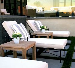 Bowie Metal Chaise Lounge