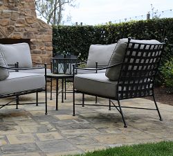 Bowie Metal Lounge Club Chair