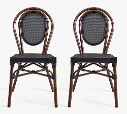 Open Box: Celano Dining Side Chair, Set Of 2, Black