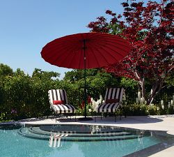 Portia Round Metal Umbrella (10')