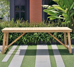 Anza 9-Piece Rectangular Dining Table with Garey Rope Dining Armchair Set