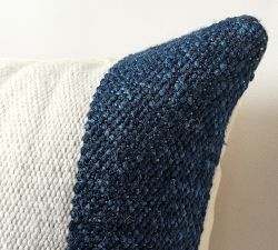 Classic Striped Handwoven Outdoor Pillow