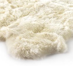 Patton Large Lambskin Hide Rug