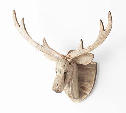 Recycled Deer Head Wall Art
