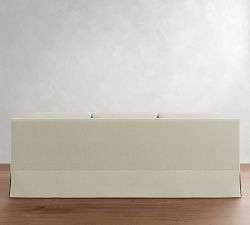 York Slope Arm Deep Seat Slipcovered Side Sleeper Sofa (95")