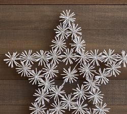 Lit Twinkling Cluster Stars with Blue Flash