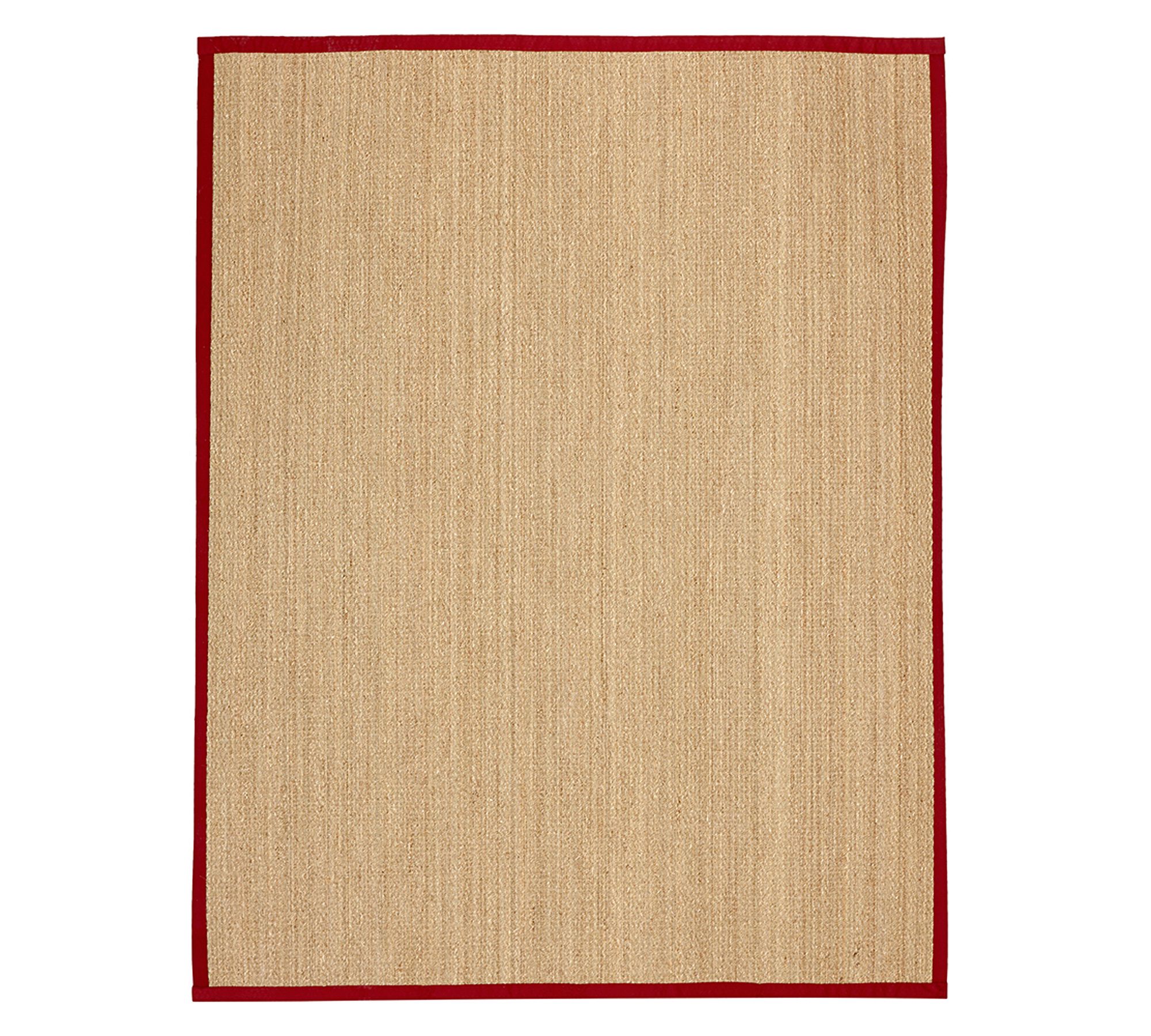 Custom Color-Bound Seagrass Rug
