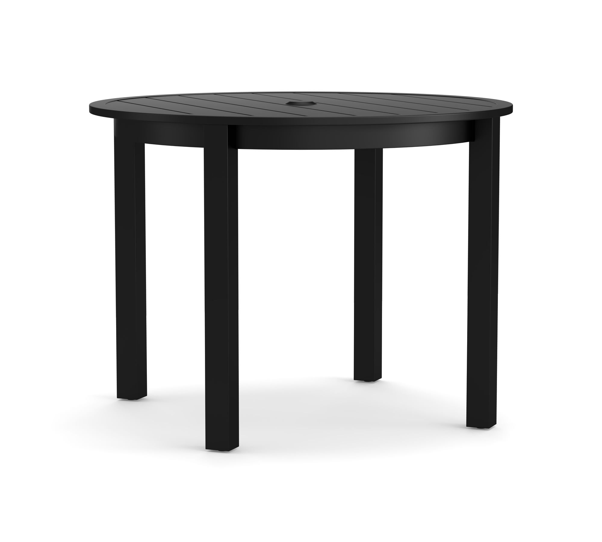 Malibu Metal Round Outdoor Dining Table (40")