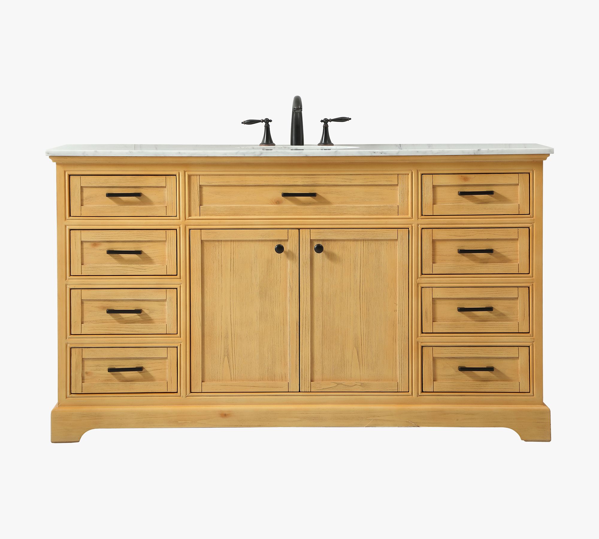 Warner 60" Single Sink Vanity - thumbnail 2