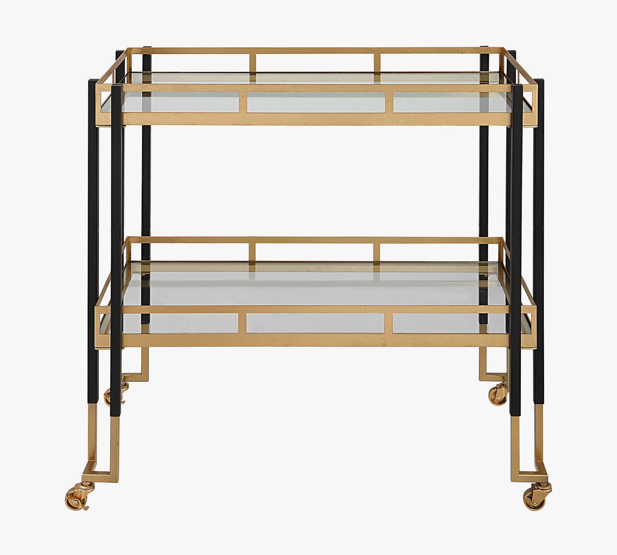 Keller Metal Bar Cart (33")