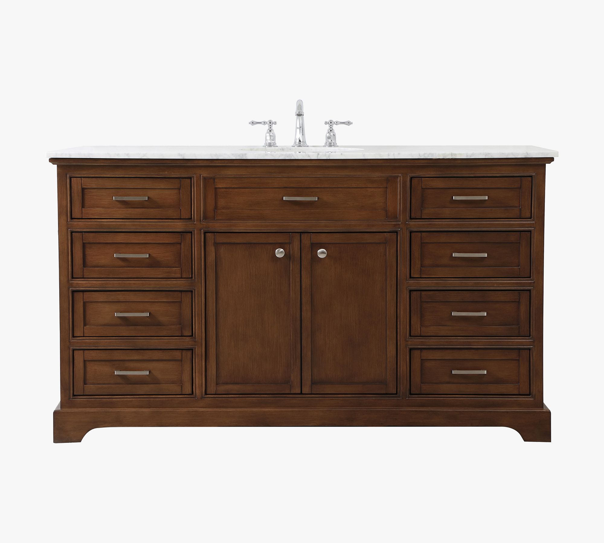 Warner 60" Single Sink Vanity - thumbnail 3