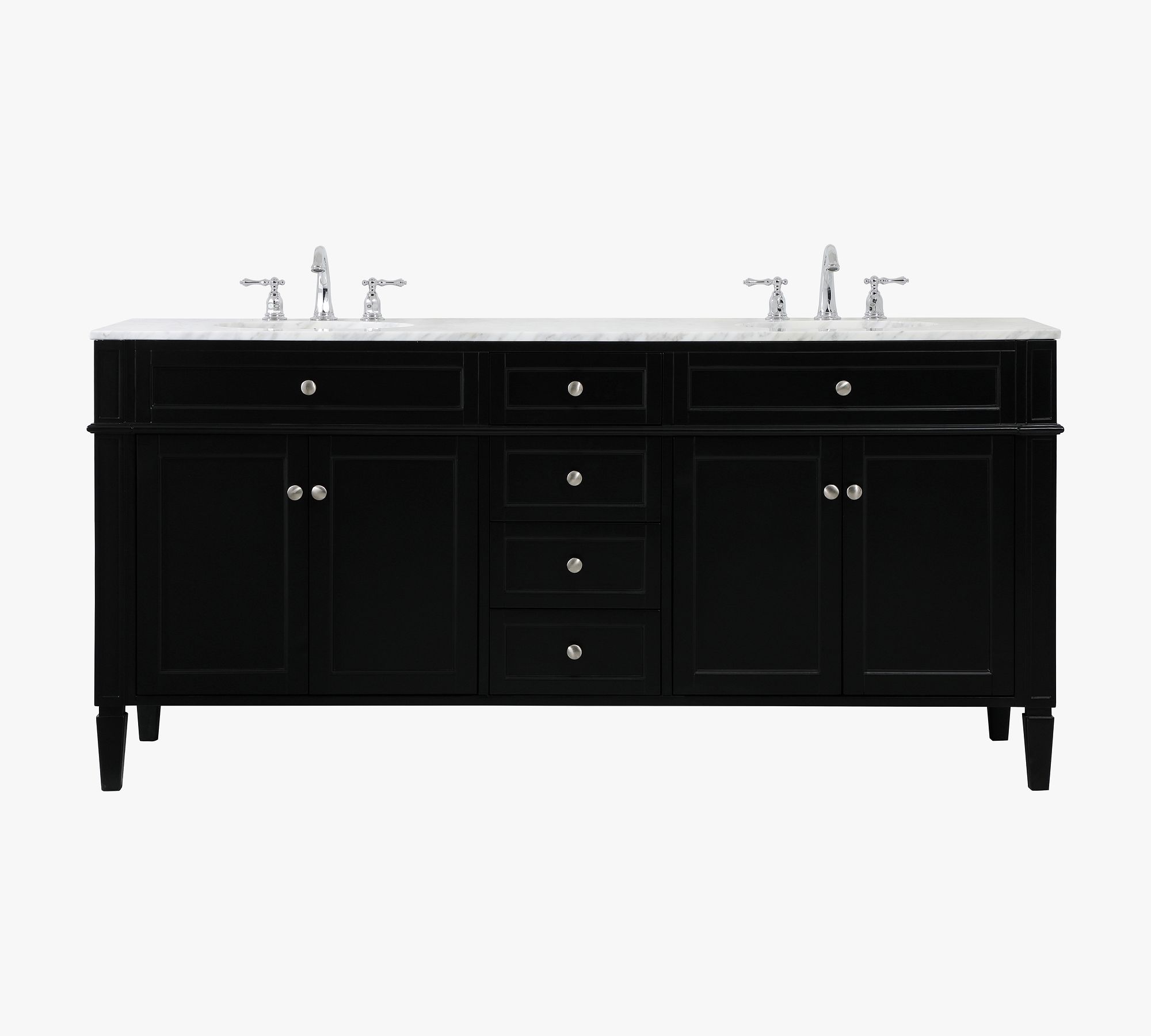 Ilsa 72" Double Sink Vanity - thumbnail 4