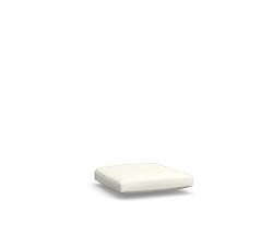 Huntington Cushion Cover Outdoor Dining Chair, High Performance Canvas; White