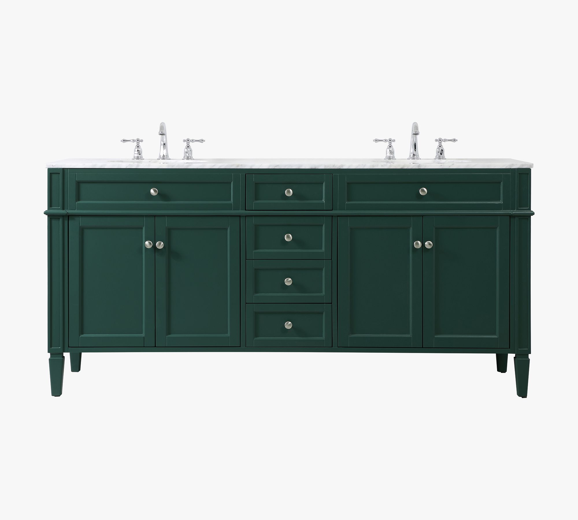 Ilsa 72" Double Sink Vanity - thumbnail 2