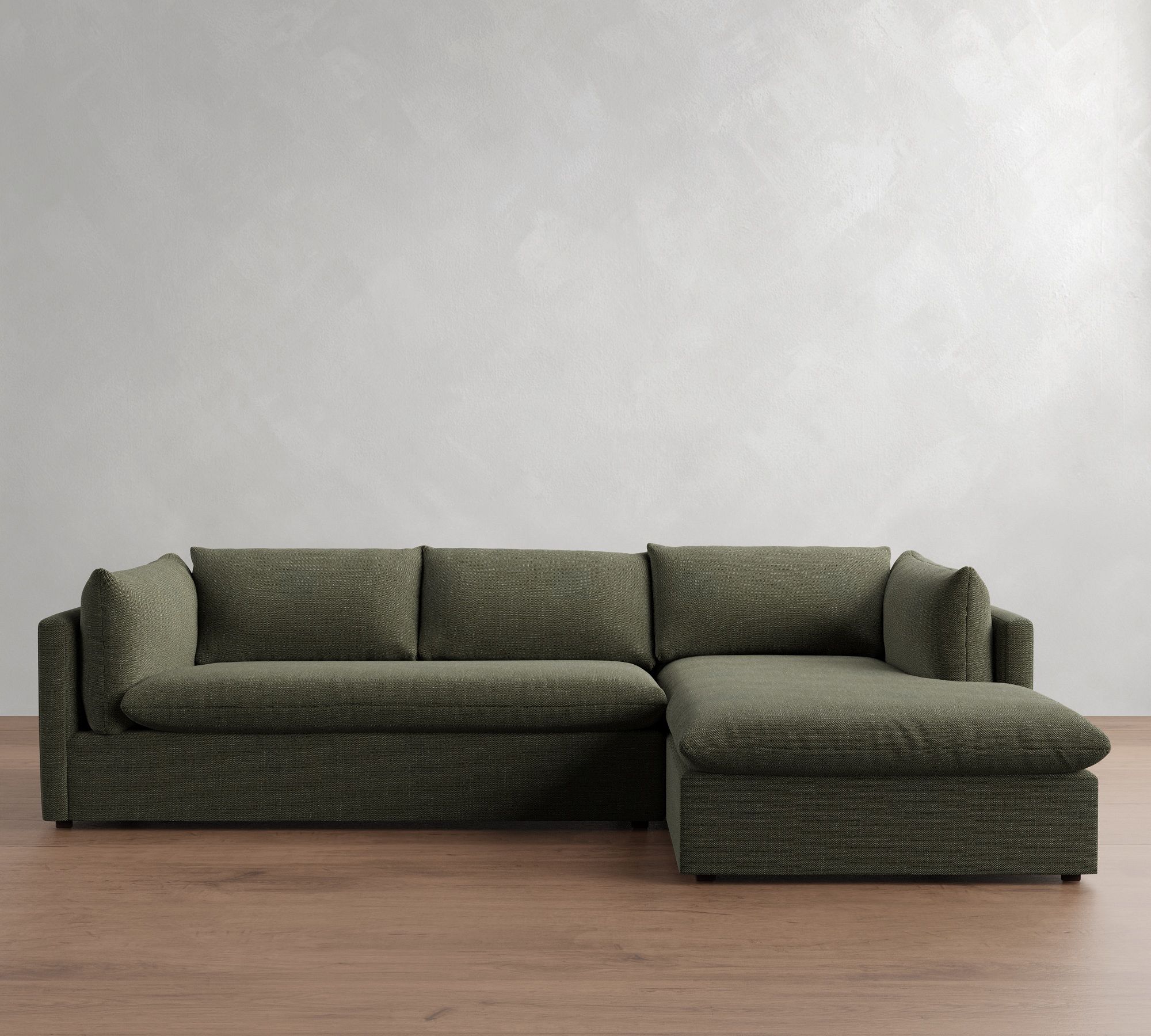 Palmetto Chaise Sectional (121")