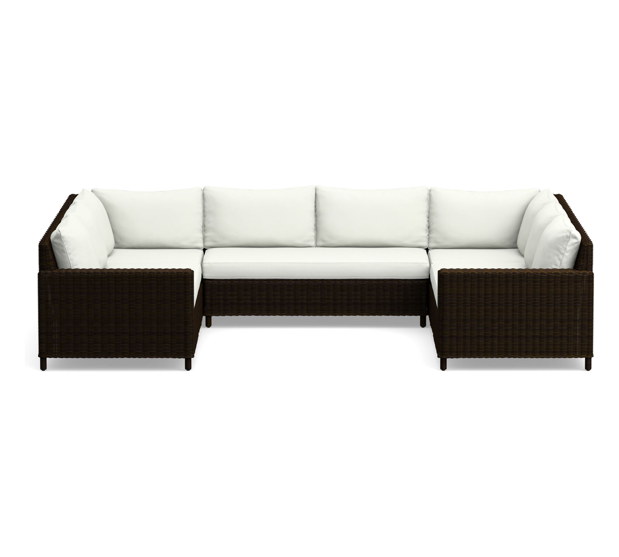 Torrey Square Arm 5pc Sectional Cushion Covers thumbnail 4