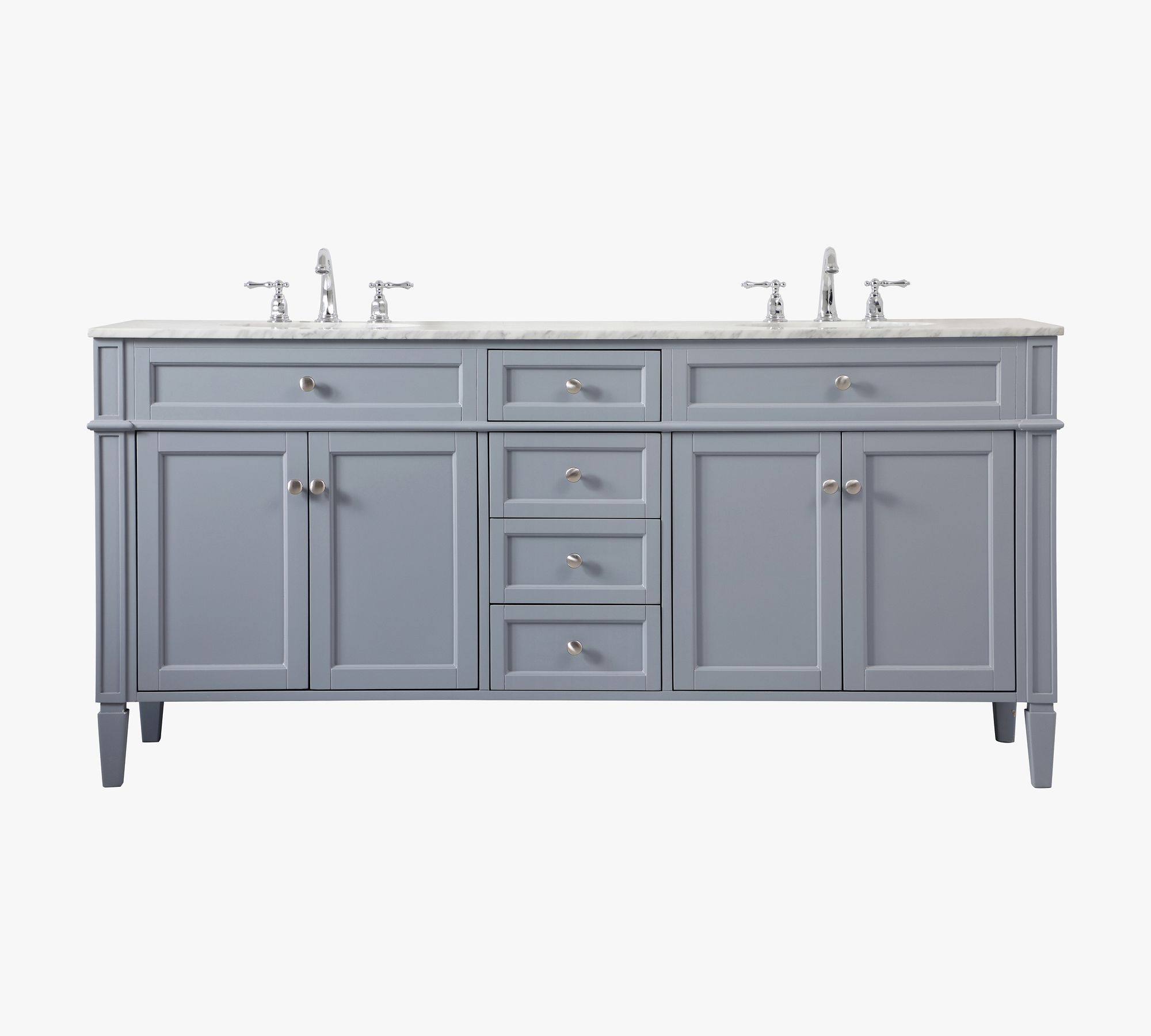 Ilsa 72" Double Sink Vanity - thumbnail 7