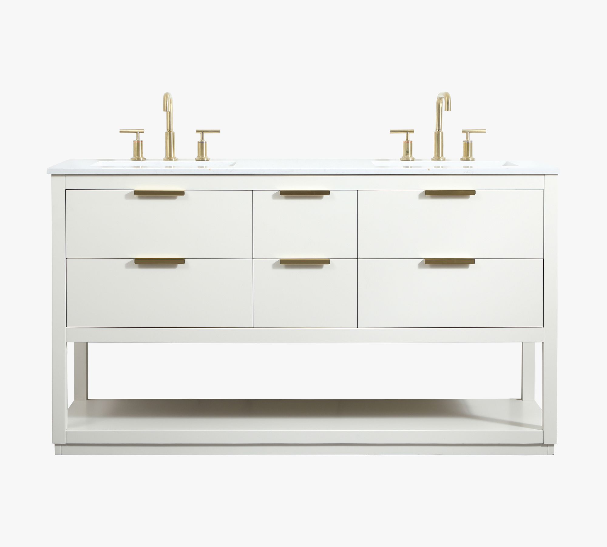 Larkin 60-72" Double Sink Vanity