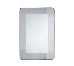 Handfinished Elemental Antique Mercury Glass Mirror