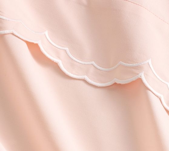 Cynthia Rowley Scalloped Embroidered Pillowcases - Thumbnail 4