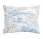 Airstream Coastal Toile Reversible Comforter Sham