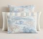 Airstream Coastal Toile Reversible Comforter Sham