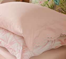Cynthia Rowley Scalloped Embroidered Sheet Set