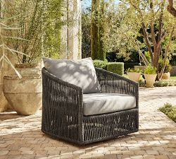 Darley Rope Swivel Outdoor Lounge Chair