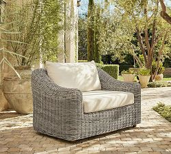 Dunemere Wicker Outdoor Lounge Chair