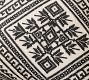 Fair Isle Embroidered Pillow
