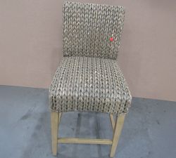 Open Box: Seagrass Counter Stool (27") - Gray Wash