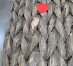 Open Box: Seagrass Counter Stool (27") - Gray Wash