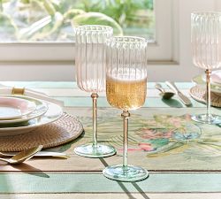 Cynthia Rowley Ombre Champagne Flutes - Set of 4
