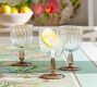 Cynthia Rowley Ombre Goblets - Set of 4