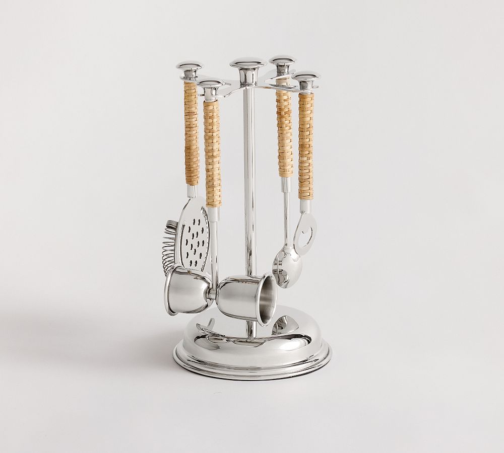 Monique Lhuillier Antibes 4-Piece Bar Tool Set