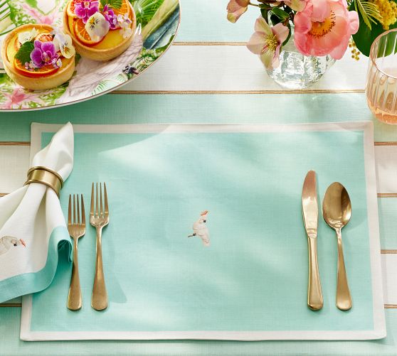 Cynthia Rowley Border Icon Placemats