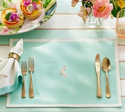 Cynthia Rowley Border Icon Placemats - Mixed Set of 4