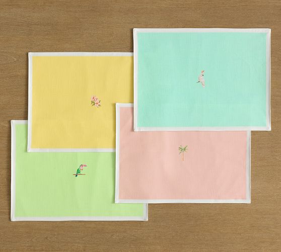 Cynthia Rowley Border Icon Placemats - Thumbnail 2