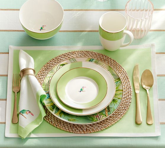Cynthia Rowley Border Icon Placemats - Thumbnail 5