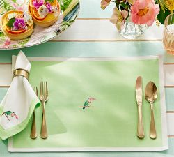 Cynthia Rowley Border Icon Placemats - Mixed Set of 4