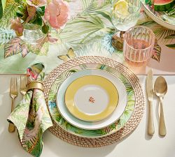 Cynthia Rowley Icon Stoneware Appetizer Plates - Mixed Set of 4